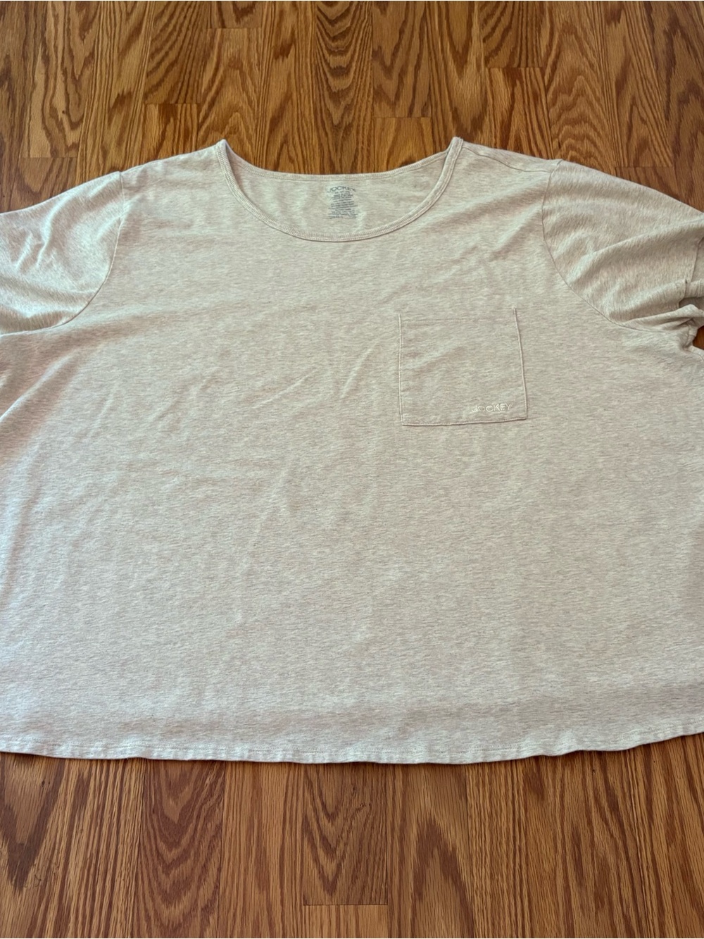 Jockey Women’s 2X Tan Pullover Short Sleeve Shirt